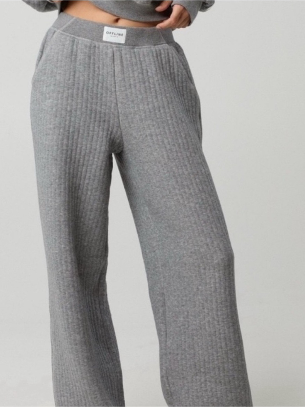 NWT OFFLINE By Aerie Coffee Run Trouser